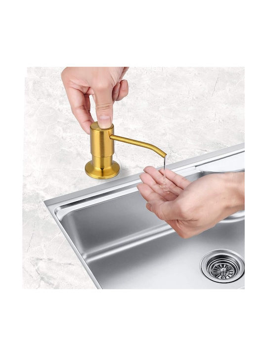 Spender aus Edelstahl Gold 300ml
