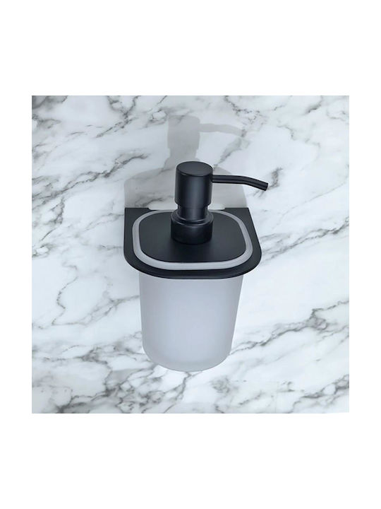 Inter Ceramic Επιτοίχιο Dispenser Κεραμικό Γκρι 300ml