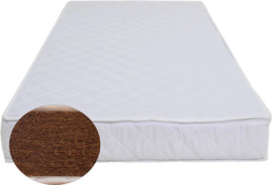 Smartic Στρώμα Κούνιας με Κοκοφοίνικα & Latex 70cmx140cmx12cm
