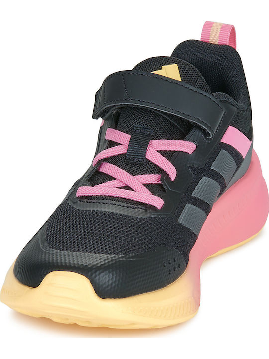 Fortarun Fortarun 4.0 Kids Sports Shoes Running with Hoop & Loop Closure Black
