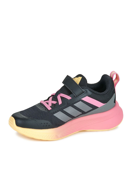 Fortarun Fortarun 4.0 Kids Sports Shoes Running with Hoop & Loop Closure Black