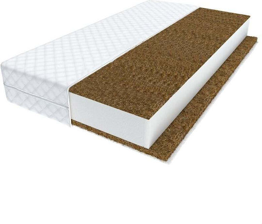 Smartic Saltea Pentru Patut cu Nucă de cocos & Latex 60cmx120cmx10cm Smartic Saltea Pentru Patut cu Nucă de cocos & Latex 60cmx120cmx10cm