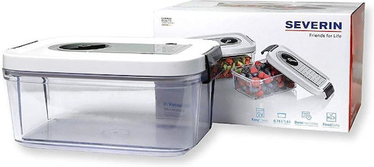 Severin Cutie pentru Mâncare Silicon Transparent 2buc