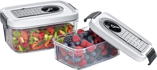 Severin Cutie pentru Mâncare Silicon Transparent 2buc