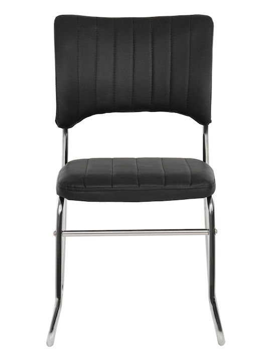Stuhl Quenti in Schwarz Farbe 47x54x84cm 4Stück