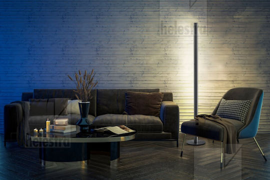 Helestra LED Floor Lamp with Warm White Light 3240lm Black