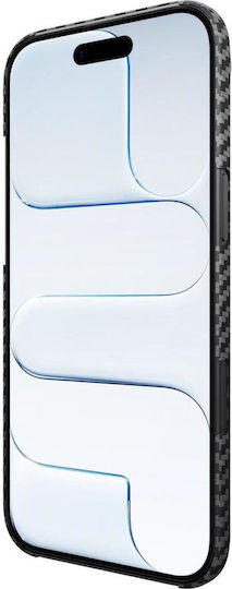 Nekit Задна корица Пластмаса / Aramid Fiber 1мм Черен (iPhone Air)