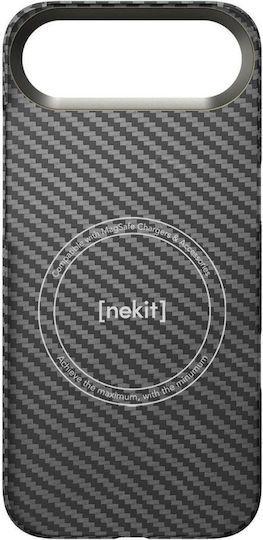 Nekit Задна корица Пластмаса / Aramid Fiber 1мм Черен (iPhone Air)