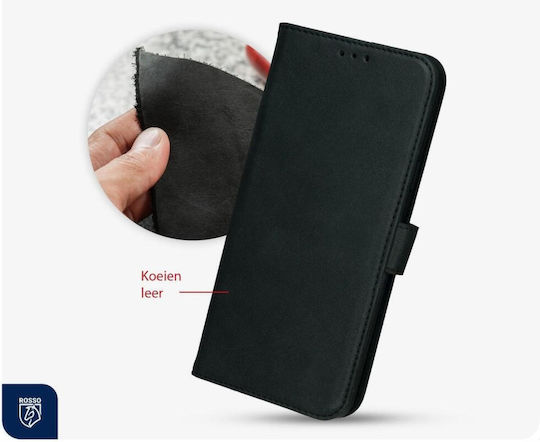 Rosso Deluxe Wallet Δερμάτινο Μαύρο (OnePlus Nord 5)