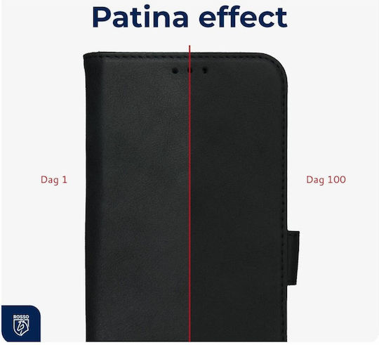 Rosso Deluxe Wallet Δερμάτινο Μαύρο (OnePlus Nord 5)