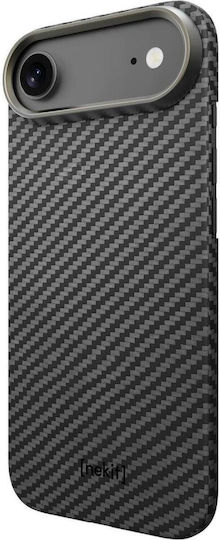 Nekit Задна корица Пластмаса / Aramid Fiber 1мм Черен (iPhone Air)