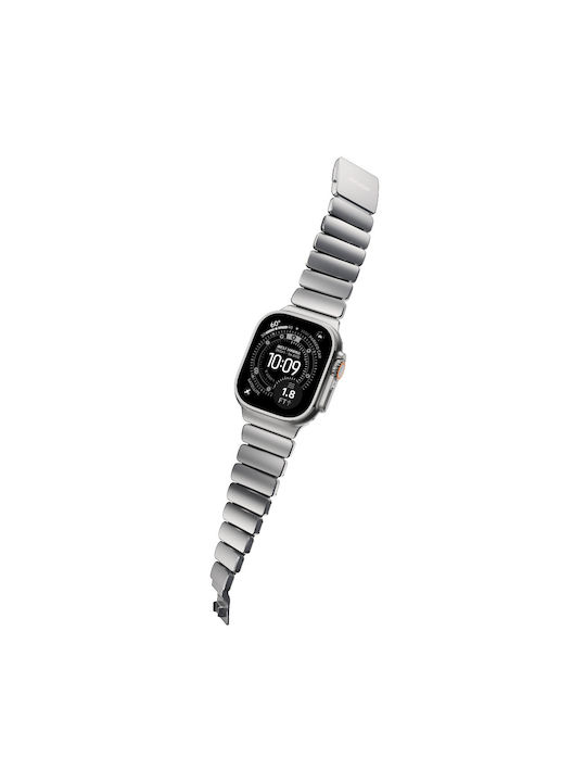 Nomad Λουράκι Ανοξείδωτο Ατσάλι Μπεζ (Apple Watch 44/45/46mm/Ultra 49mm)