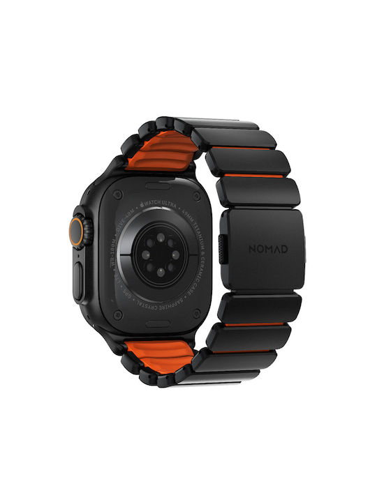 Nomad Λουράκι Ανοξείδωτο Ατσάλι Μαύρο (Apple Watch 44/45/46mm/Ultra 49mm)