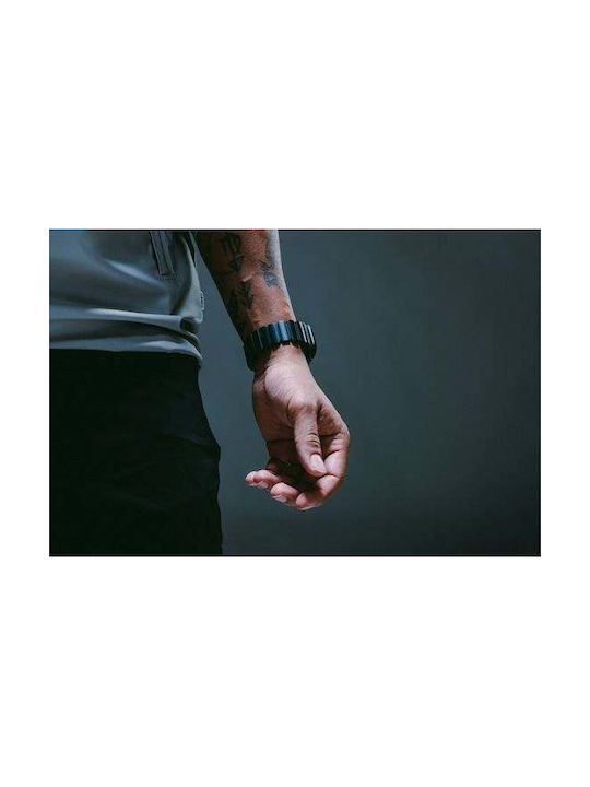 Nomad Λουράκι Ανοξείδωτο Ατσάλι Μαύρο (Apple Watch 44/45/46mm/Ultra 49mm)