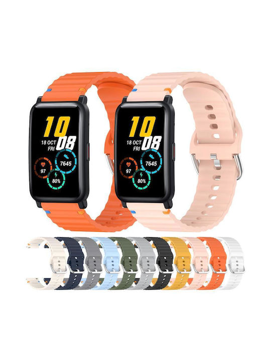 Armband Silikon Gelb (Honor Magic Watch 2)