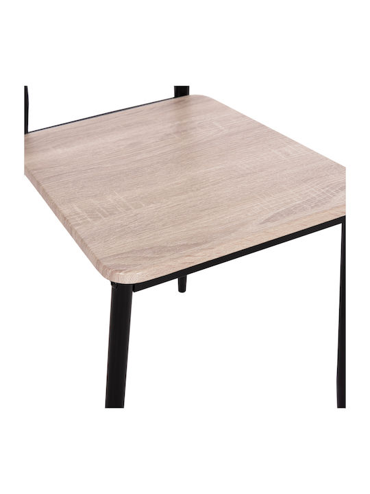 Paget Scaune Sala de mese Black 1buc 40x49x87.5buc