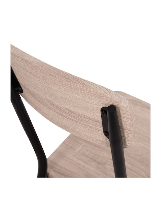 Paget Scaune Sala de mese Black 1buc 40x49x87.5buc