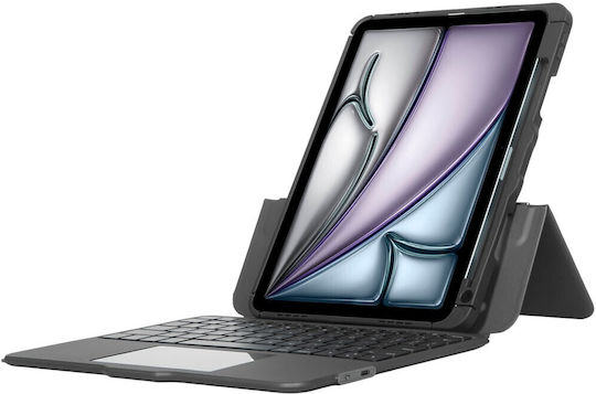 Targus Klappdeckel mit Tastatur Schware (iPad Air) THZ967DE
