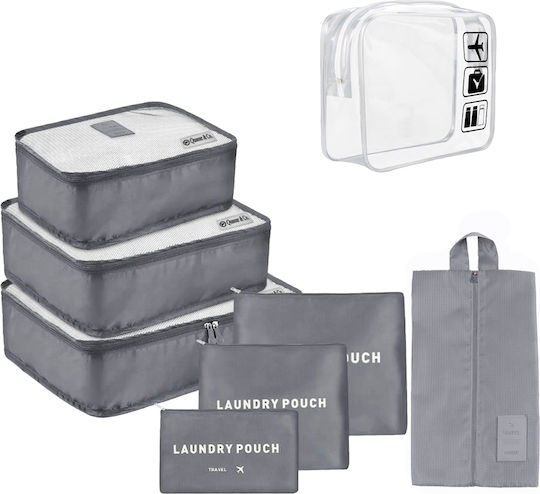 Quasar Gray Organizer Case 7 Pieces