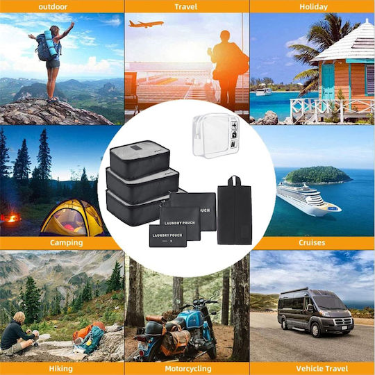 Quasar Organizator auto Neagră 7buc