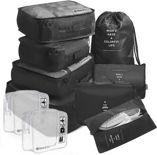 Quasar Organizator auto Neagră 8buc