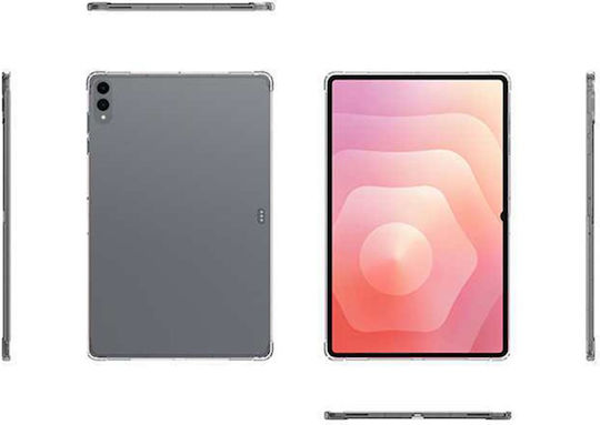 Back Cover cu Tastatură Transparena (Samsung Galaxy Tab S11 Ultra)