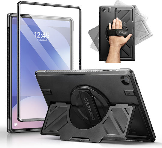 Dexnor Back Cover Rotativă Rezistentă Negra (Samsung Galaxy Tab A9+)