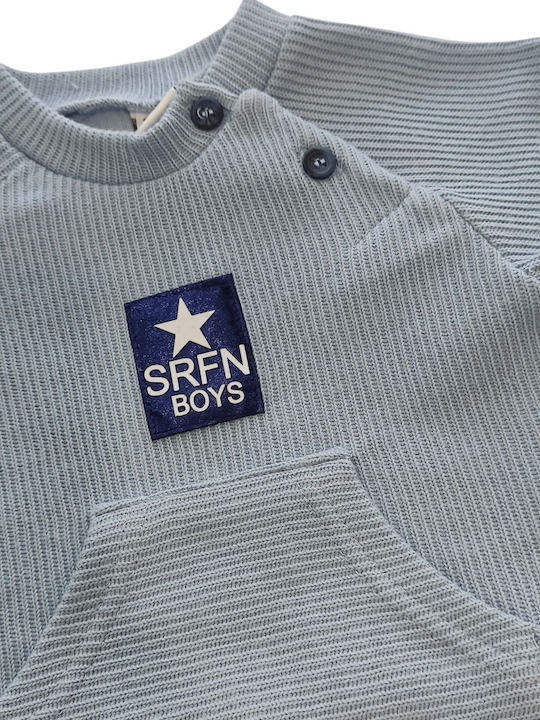 Kids' Set with Pants Winter 2pcs Light Blue