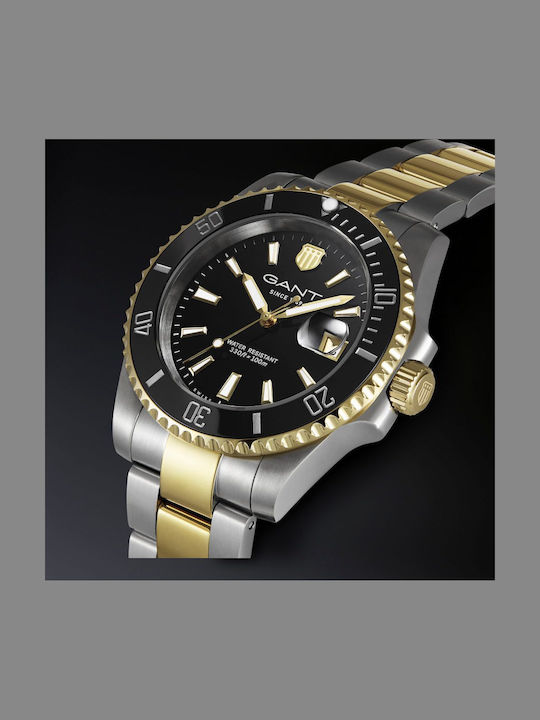 Gant Prestige Ρολόι Μπαταρίας με Μεταλλικό Μπρασελέ