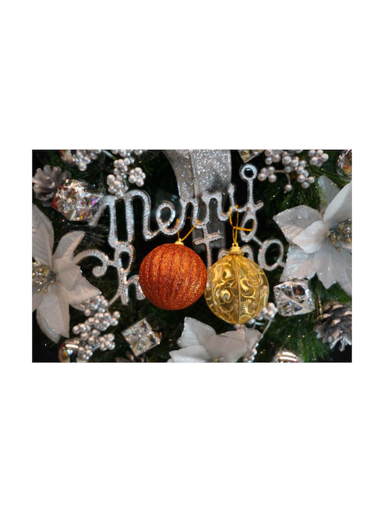 Ornament suspendat Glob Cupru Set 12buc