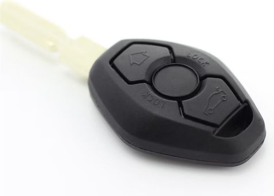 Techstar Autoschlüssel Schutzhülle 3 Tasten 4-Spur Klinge Bmw – Kompatibilität E46 E39 E60 X3 X5