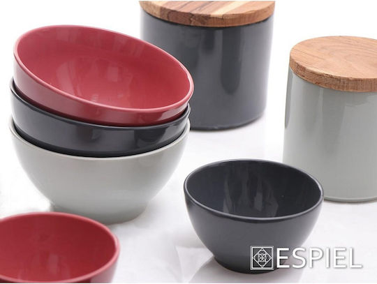 Espiel Essentials Μπωλ Σερβιρίσματος για Ντιπ Στρογγυλό Κεραμικό Κόκκινο με Διάμετρο 10εκ.