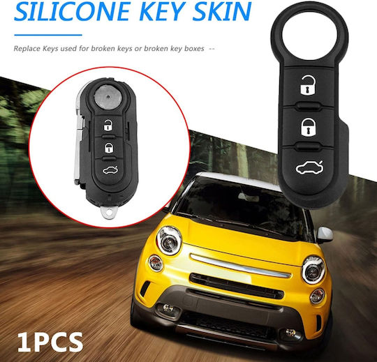 Membrană Din Cauciuc Pentru Butoane 3 Butoane Cheie Auto – Compatibil Fiat 500 Punto Ducato Doblo Citroen Relay Peugeot Boxer