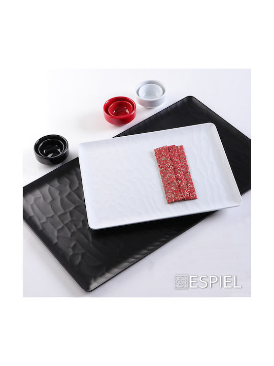 Espiel Dip-Schüssel Rund aus Melamin Rot mit Durchmesser 6cm