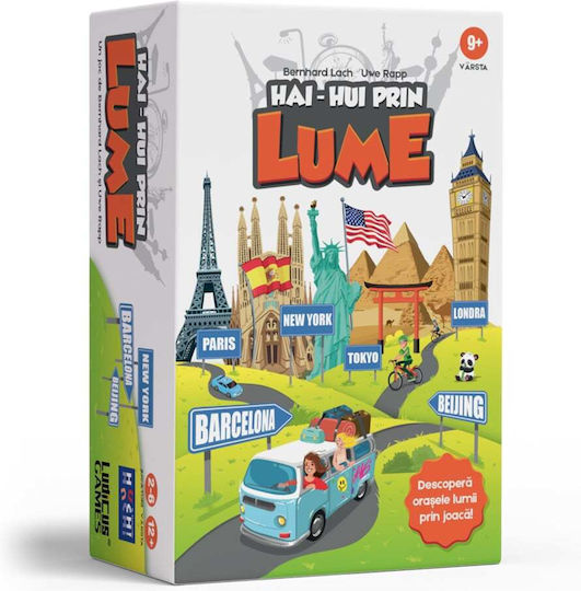 Joc de Societate Hai Hui Around the World pentru 2-6 Jucători 12+ Ani Ludicus Games