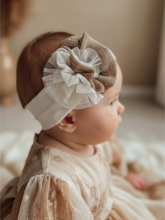 Bonjour Bebe Παιδική Κορδέλα σε Χρυσό Χρώμα