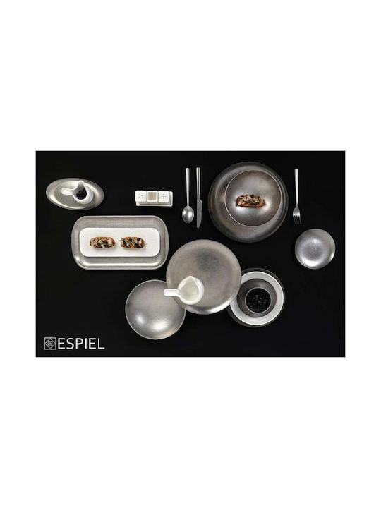 Espiel Snow Bol de Servire Rotund Inox cu Diametru 9.7buc