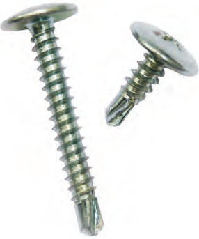 Fisco Self-Piercing Drilling Screw Phillips Galvanized with Diameter M4.2 and Length 16mm 10pcs