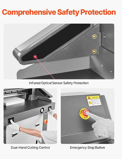 Vevor Office Cutting Electric Machine Guillotine 66cm