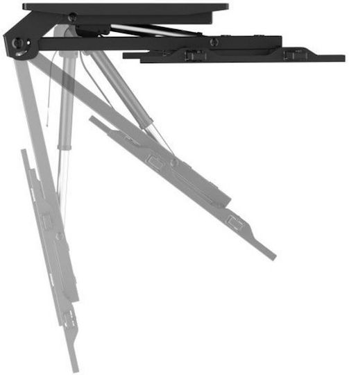 Sbox Mount CPLB-M0748 Βάση Τηλεόρασης Οροφής έως 86" και 45kg Μαύρο
