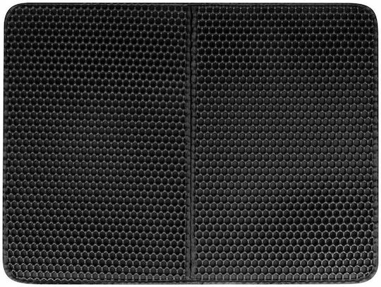 Covoraș De Litter Pentru Pisici Zola Mărime XXL 60 X 45 Cm Dublu Antiderapant Negru