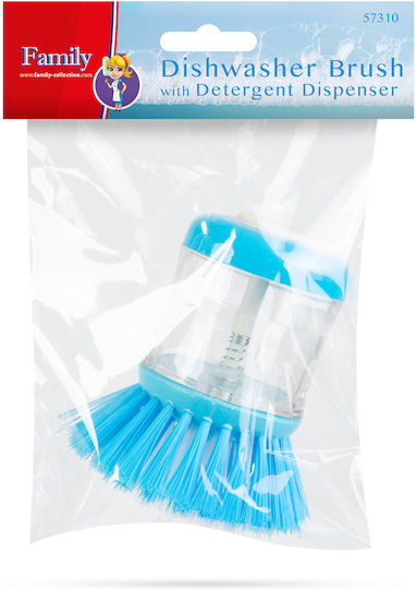 Dish Brush Detergent Dispenser – Blue