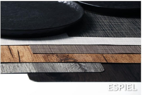 Espiel Σουπλά Πλαστικό Καφέ 45x30cm