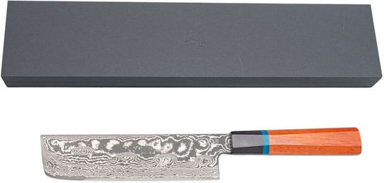Ryusen Bonten Unryu Нож Nakiri от Дамаска Стомана 16.5см