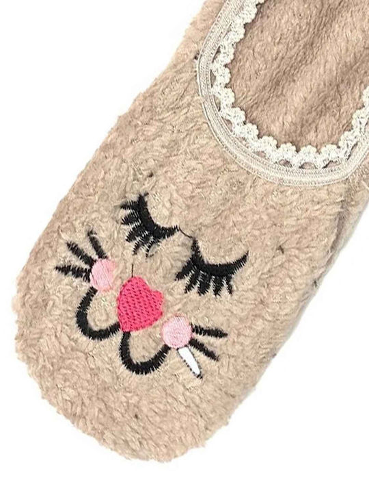 Pamela Femei Șosete Beige 1Pachet