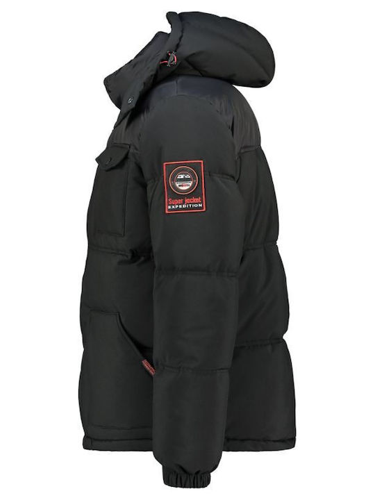 Jacke Wasserdicht Black