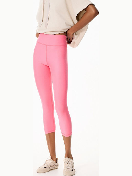 Γυναικείο Cropped Κολάν Pink Lemonade