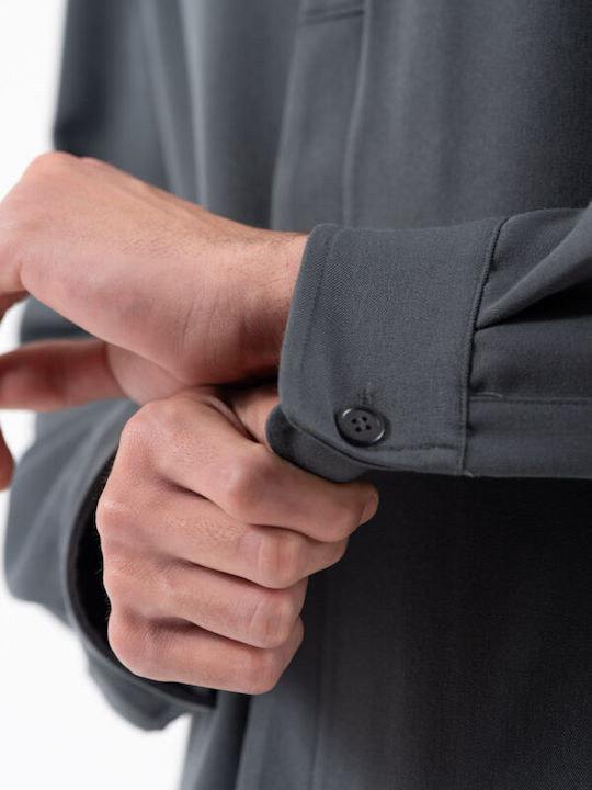 Shirt Cu mânecă lungă Cămașă Grey