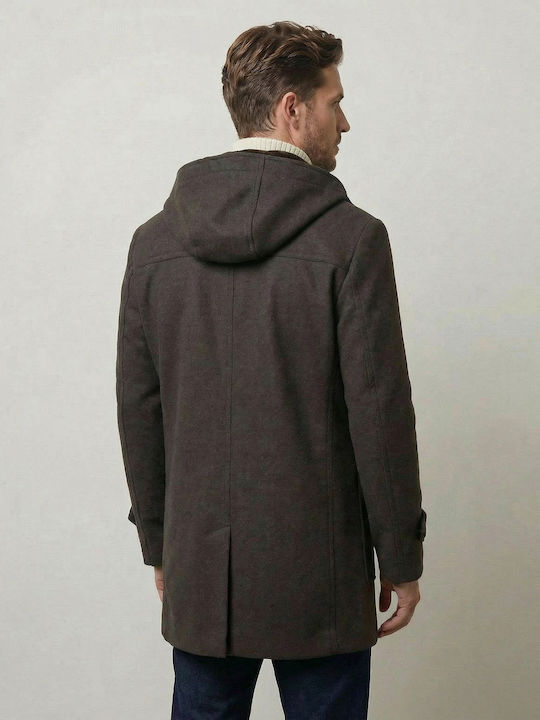 Men's Half Coat Coffee