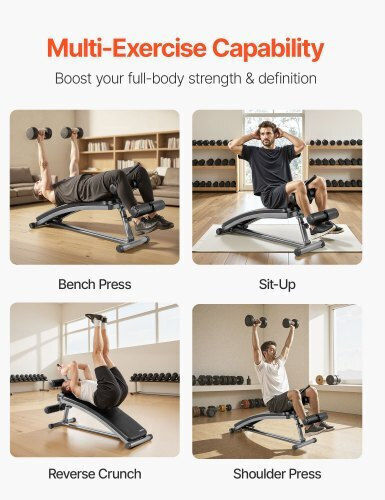 Vevor Einstellbar Workout-Bank Unterleib